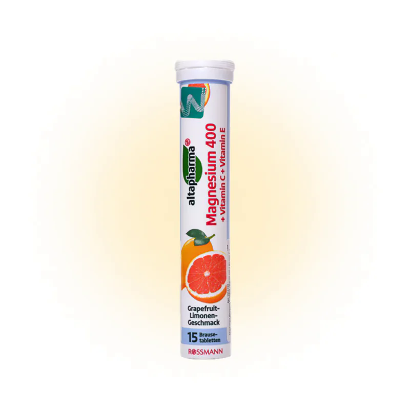 Шипучие таблетки Altapharma Магний 400 С Е 15 шт