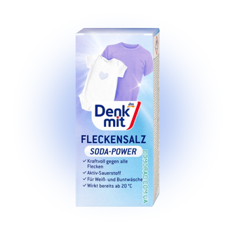 Сіль для виведення плям Denkmit Fleckensalz для білої та кольорової білизни 500 г