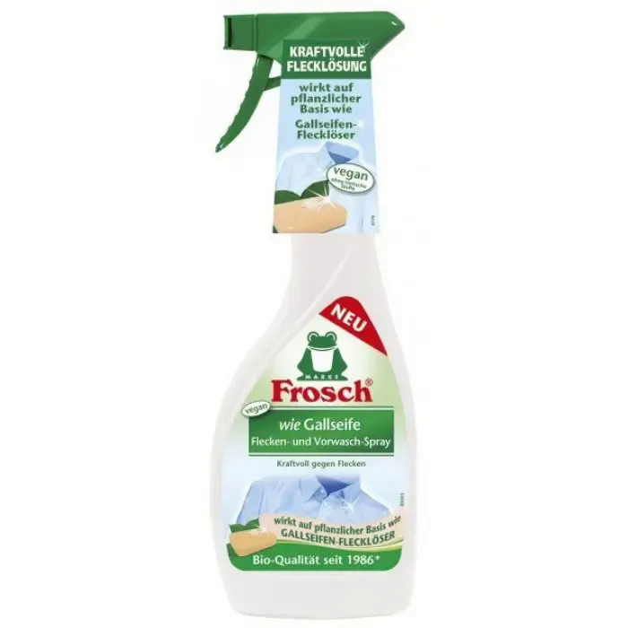 Спрей-плямовивідник Frosch з жовчним милом, 500 мл