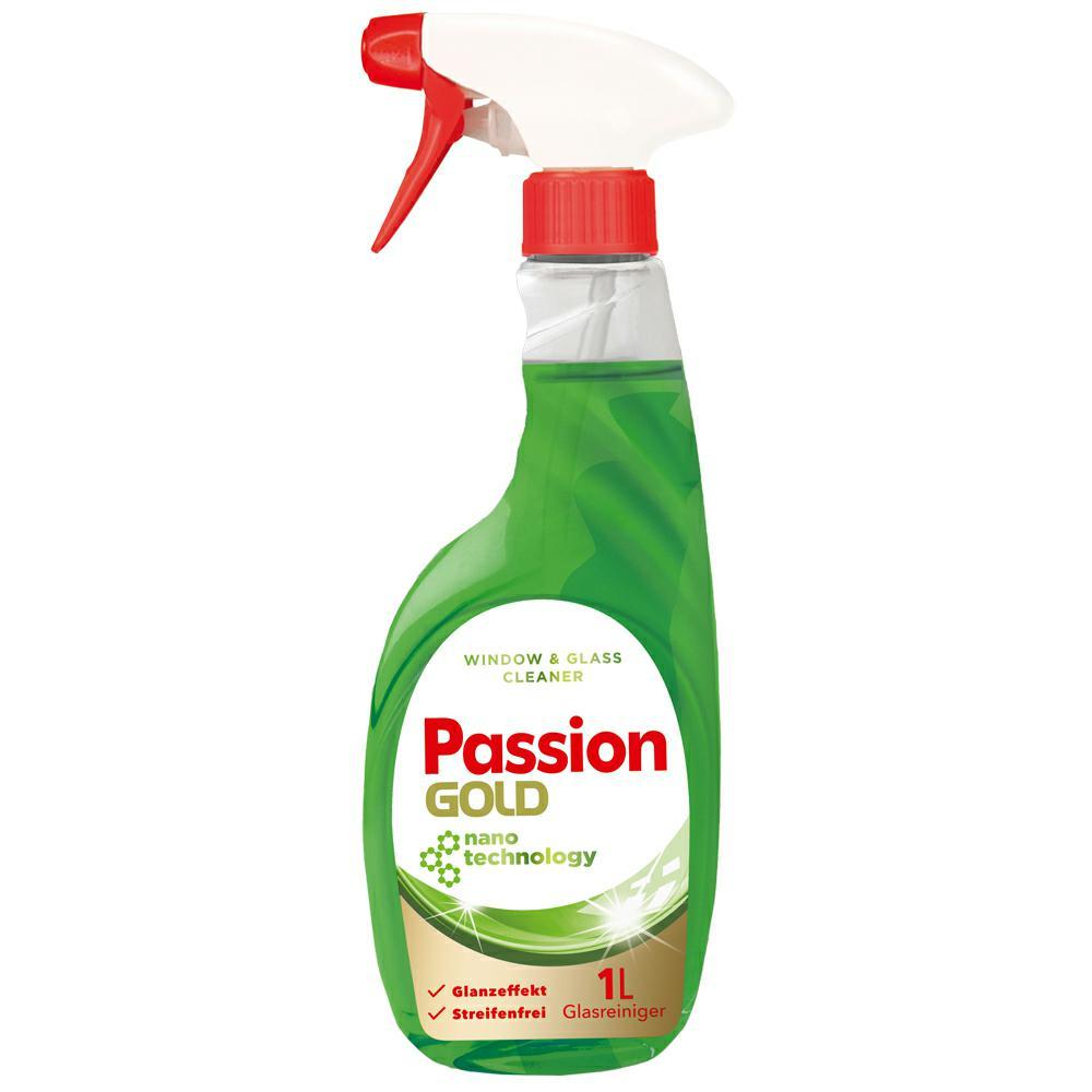 Засіб для миття вікон Passion Gold зелений, 1 л