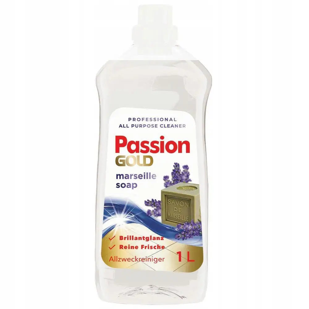 Засіб для миття підлоги Passion Gold Марсельське мило, 1 л
