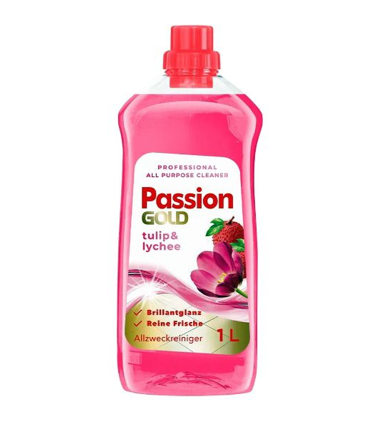 Засіб для миття підлоги Passion Gold Тюльпан та лічі, 1 л