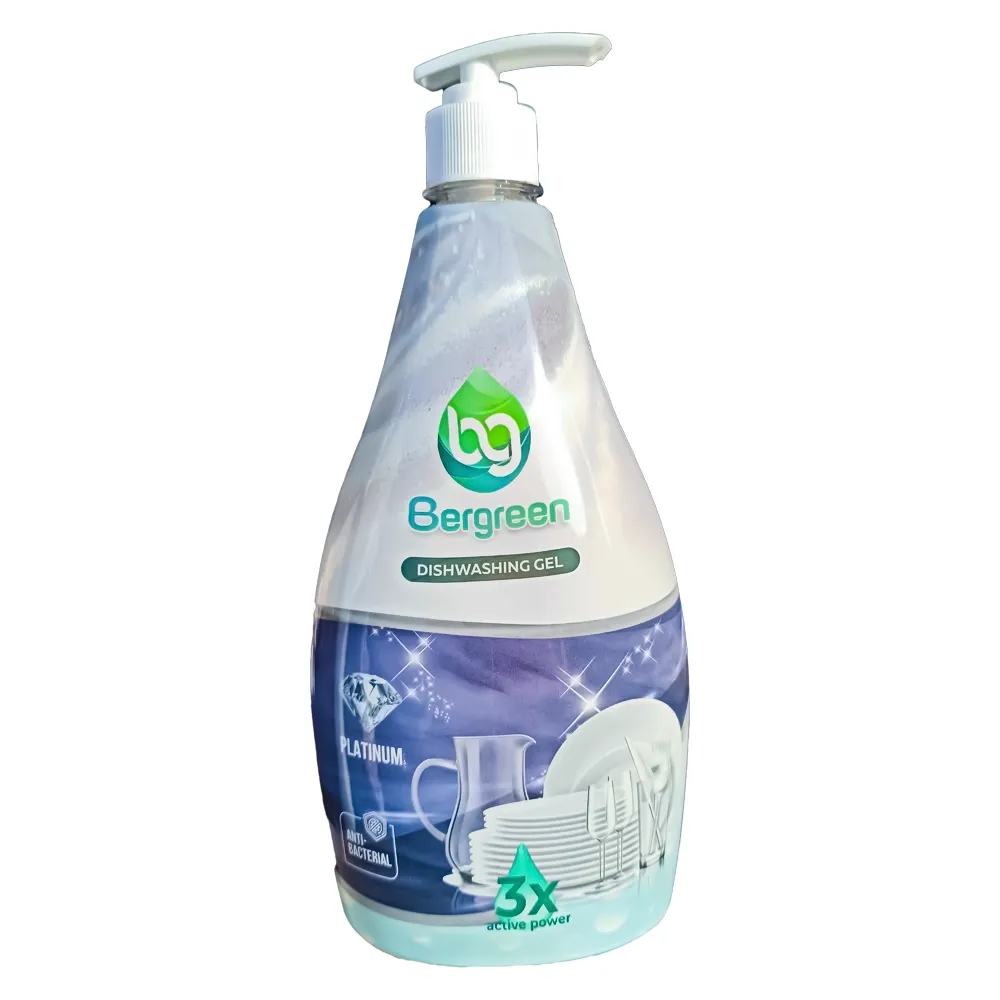 Засіб для миття посуду Bergreen Platinum, 1 л