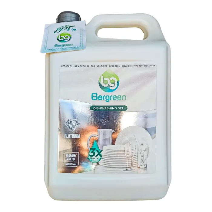 Засіб для миття посуду Bergreen Platinum, 5 л