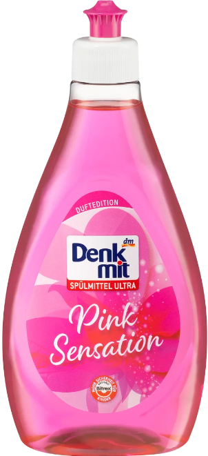 Засіб для миття посуду Denkmit Pink Sensation, 500 мл