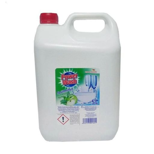 Засіб для миття посуду Power Wash Spulmittel Яблуко та м'ята, 5 л
