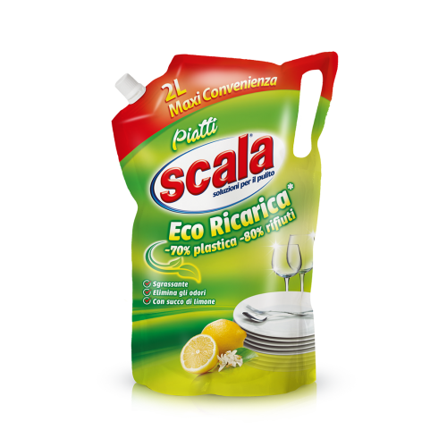 Средство для мытья посуды Scala Цитрусовые, 2 л (дой-пак).