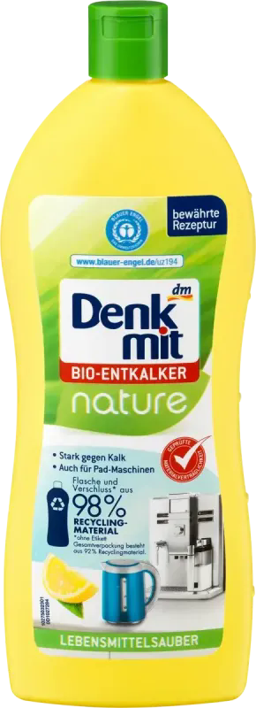 Средство для удаления накипи Denkmit Bio-Entkalker nature, 250 мл.