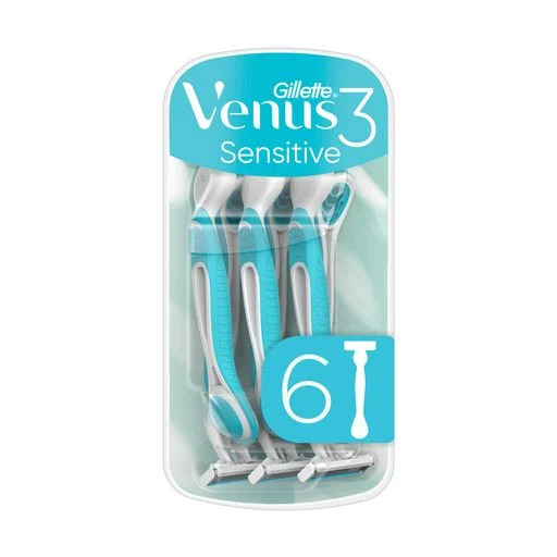 Станок для гоління жіночий Gillette Venus 3 Sensitive, 6 шт