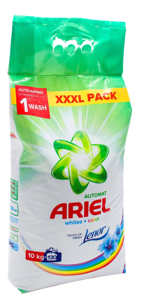 Пральний порошок Ariel Whites+Color 130 прань, 10кг