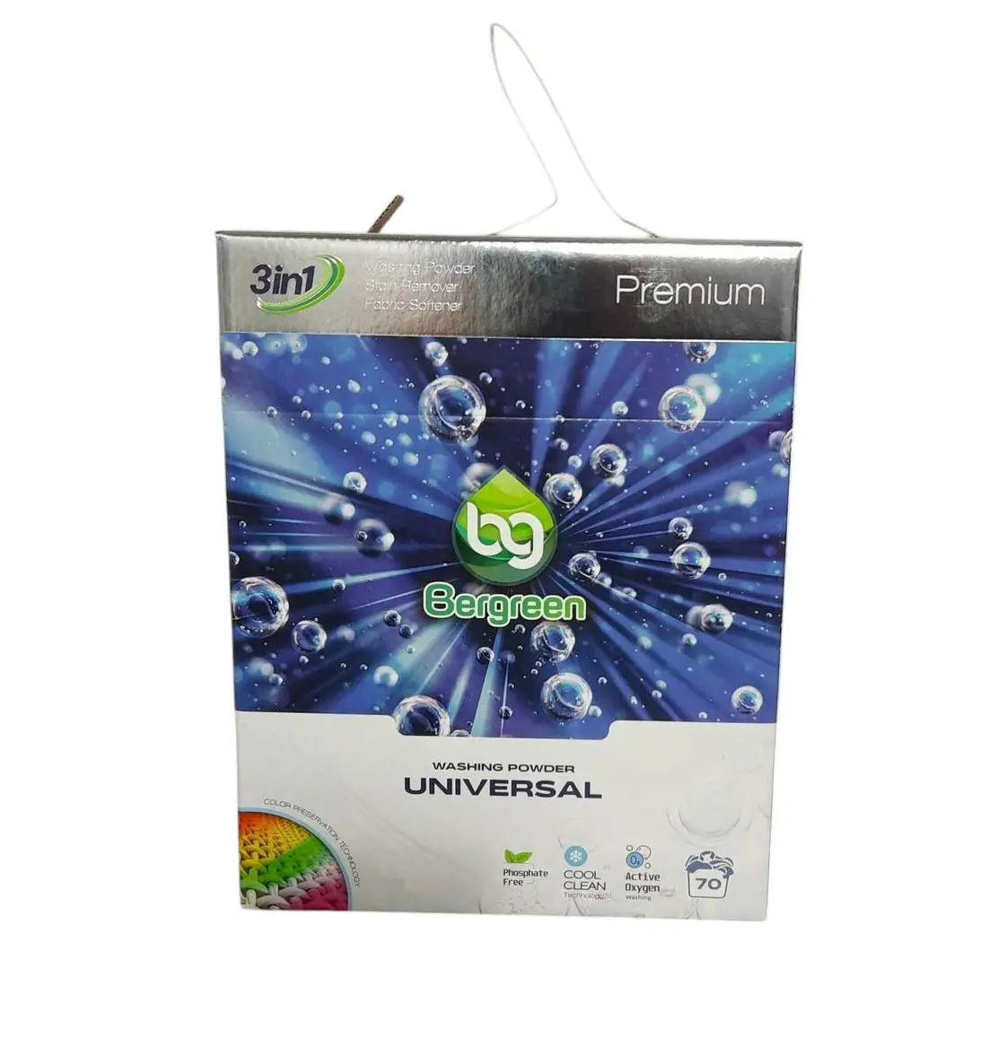 Пральний порошок Bergreen Premium Universal, 1.32кг.
