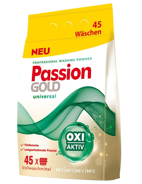 Пральний порошок Passion Gold Universal 45 прань, 2.7кг