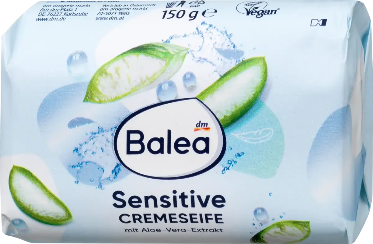 Тверде мило Balea Sensitive, 150 г