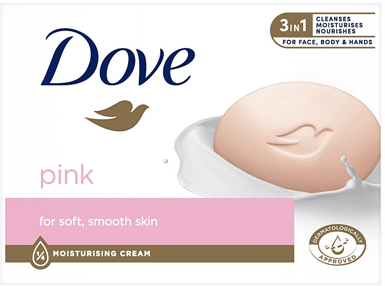 Тверде мило Dove Рожева ніжність, 90 г