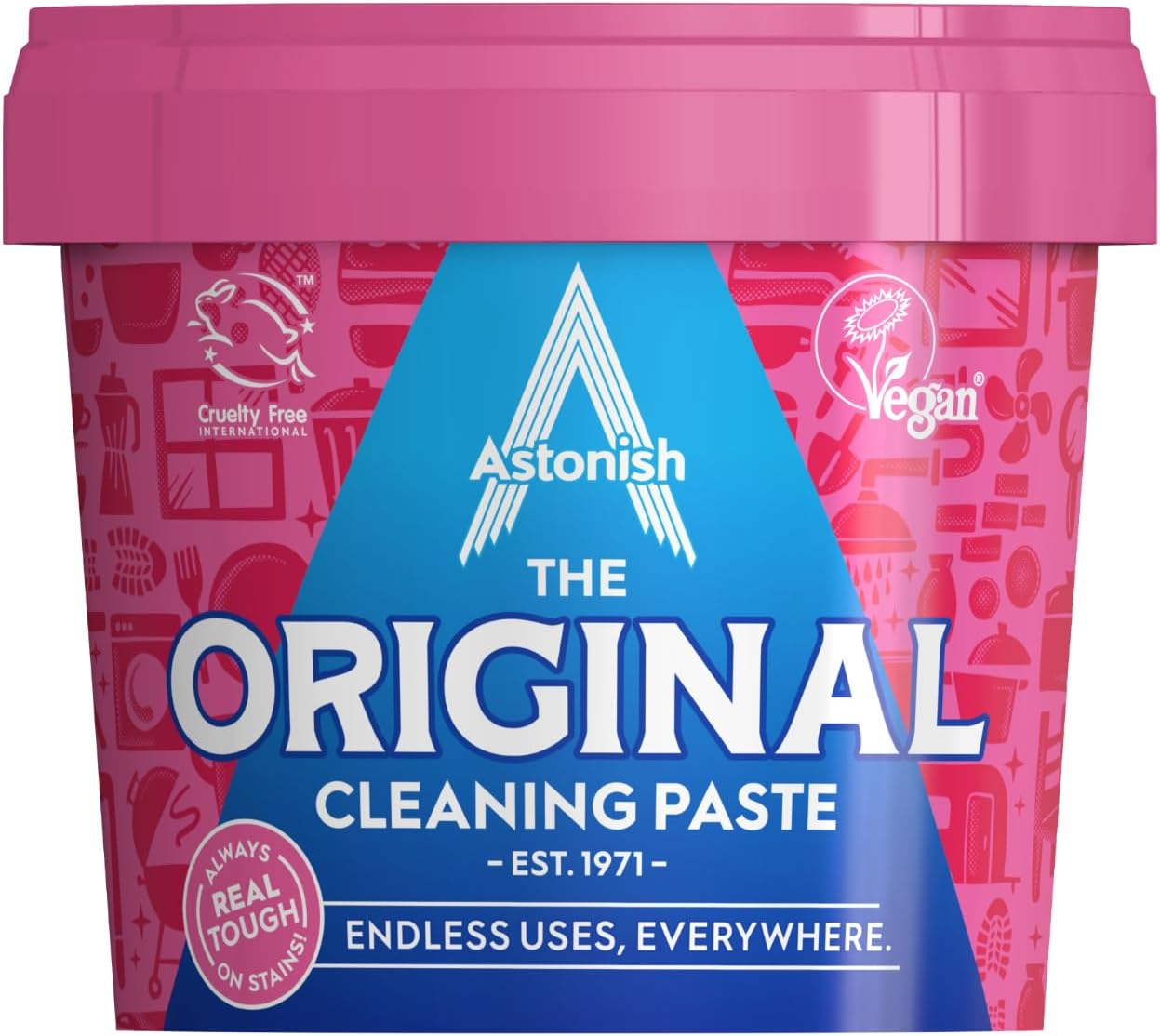 Універсальна рожева паста для чищення Astonish The Original Cleaning Paste, 500 г
