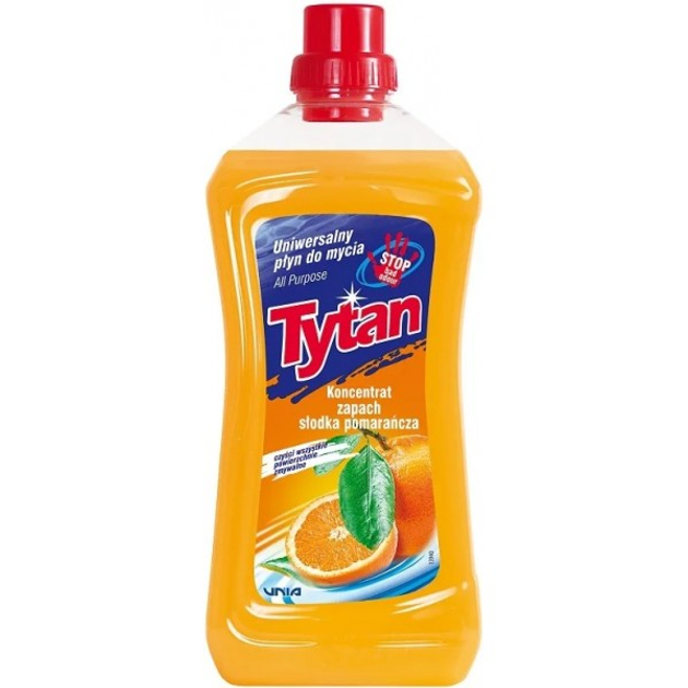 Универсальное моющее средство Tytan с ароматом апельсина, 1 л