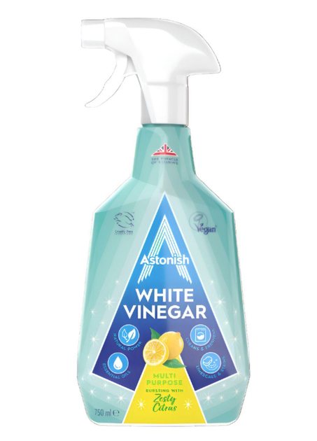 Універсальний очищувач Astonish White Vinegar Соковитий лимон, 750 мл