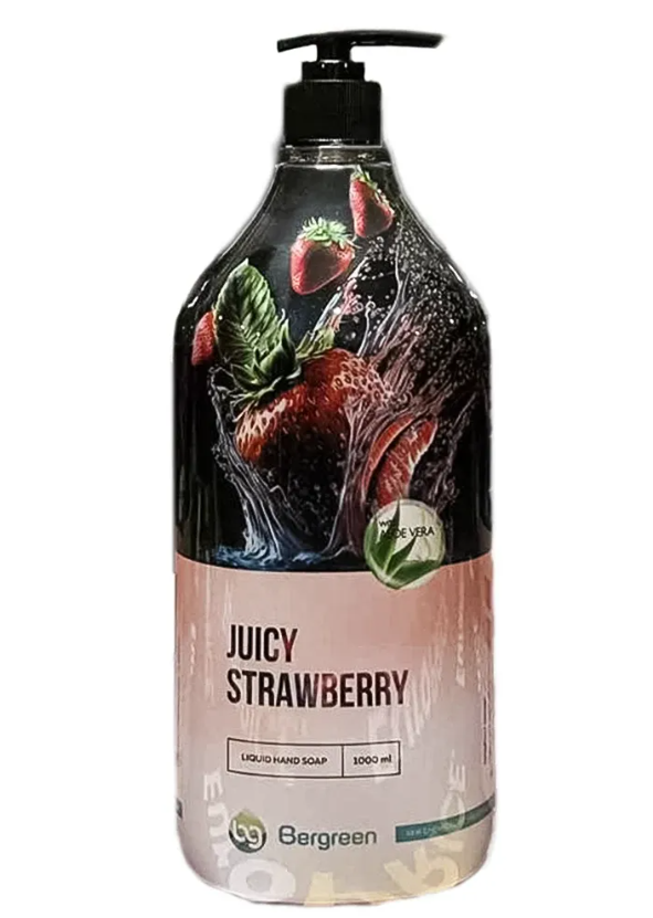 Рідке мило Bergreen Juicy Strawberry, 1 л