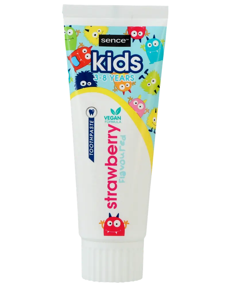 Зубна паста дитяча Sence Strawberry, 75 мл