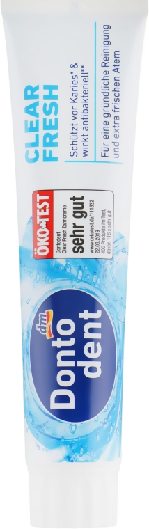 Зубная паста Dontodent Clear Fresh, 125 мл