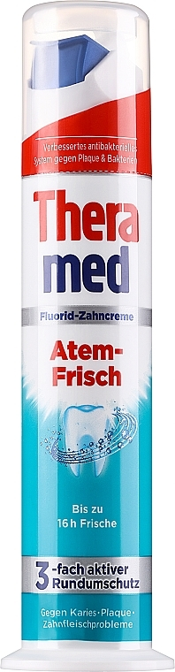 Зубна паста з дозатором Theramed Atem-Frisch 100 мл