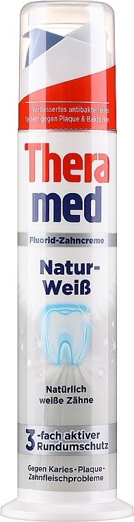 Зубна паста з дозатором Theramed Natur-WeiB 100 мл