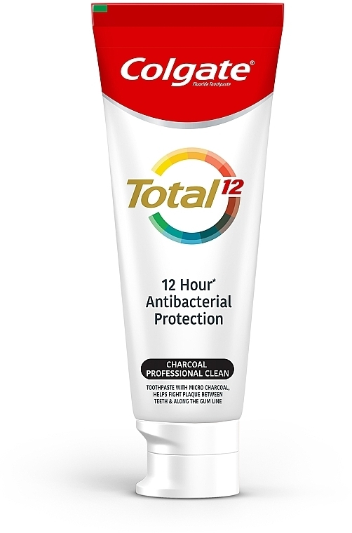 Зубна паста з деревним вугіллям Colgate Total Charcoal & Clean, 75 мл